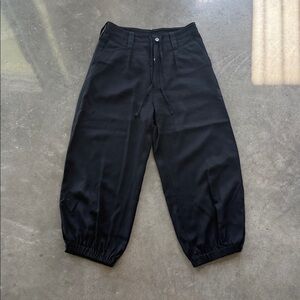 Y-3 Wide Leg Drawstring Pants